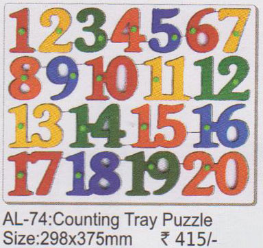 Manufacturers Exporters and Wholesale Suppliers of Counting Try Puzzle New Delhi Delhi